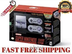 SNES Super Nintendo Classic Edition Mini Entertainment System 21 Games BRAND NEW