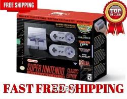 SNES Super Nintendo Classic Edition Mini System 21 Games Brand NEW, No Manuals