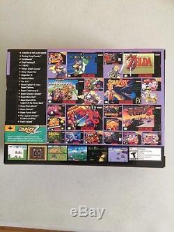 SNES Super Nintendo Classic Mini 200 GAMES All Cover Art Included! Modded