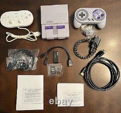 SNES Super Nintendo Classic Mini Console (CLV-201) 8500+ Extra Games microSD