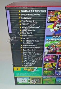 SNES Super Nintendo Classic Mini Edition Modded 280+ SNES Games Brand New