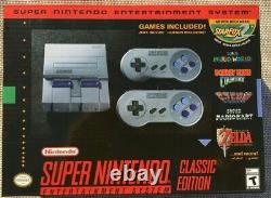 SNES Super Nintendo Classic Mini Entertainment System 21 Games