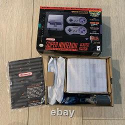 SNES Super Nintendo Classic Mini Entertainment System 7500 Games + Real Arcade