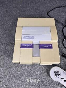 SNES Super Nintendo ConsoleOriginal Vintage Video Games Controller