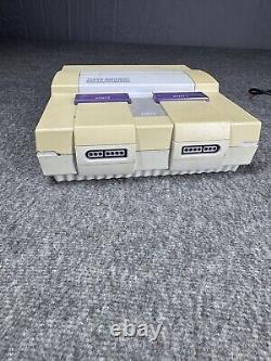 SNES Super Nintendo ConsoleOriginal Vintage Video Games Controller
