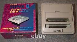 SNES Super Nintendo Console NES 8 Bit Adapter System SUPER 8 Adaptor Innovation