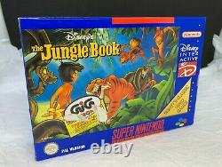 SNES Super Nintendo Disney The Jungle Book PAL UK Brand New Unopened VGA / WATA