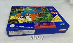 SNES Super Nintendo Disney The Jungle Book PAL UK Brand New Unopened VGA / WATA