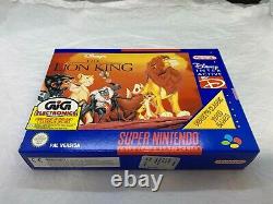 SNES Super Nintendo Disney The Lion King PAL UK Brand New Unopened VGA / WATA