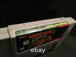 SNES Super Nintendo Donkey Kong Country 1 CIB Tested Cleaned Cart, Manual NEW Box