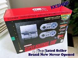 SNES Super Nintendo Entertainment System Classic Edition Mini console Brand New