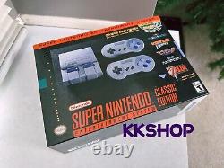 SNES Super Nintendo Entertainment System Classic Edition Mini console Brand New