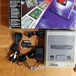 SNES Super Nintendo Entertainment System Konsole OVP Sammlerstück Getestet