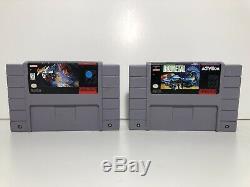 SNES Super Nintendo Game Lot with Game Genie Megaman Soccer Zelda and more