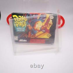 SNES Super Nintendo Game PORKY PIG'S HAUNTED HOLIDAY NEW & Factory Sealed