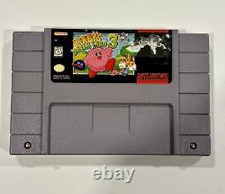 SNES Super Nintendo Kirby's Dream Land 3 (SNES, 1997) Tested & Working RARE