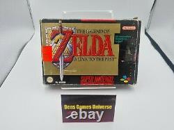 SNES Super Nintendo Legend of Zelda A Link to the Past mit Ovp und Anleitung NOE