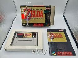 SNES Super Nintendo Legend of Zelda A Link to the Past mit Ovp und Anleitung NOE