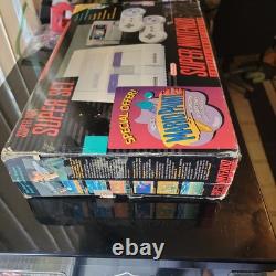 SNES Super Nintendo Mario Paint Set Console Set Complete and tested with box