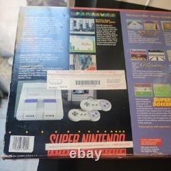 SNES Super Nintendo Mario Paint Set Console Set Complete and tested with box