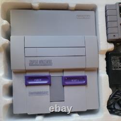 SNES Super Nintendo Mario Paint Set Console Set Complete and tested with box