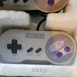 SNES Super Nintendo Mario Paint Set Console Set Complete and tested with box