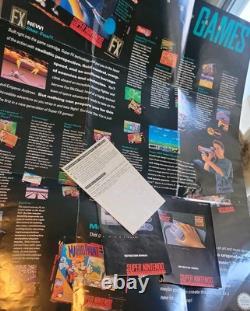 SNES Super Nintendo Mario Paint Set Console Set Complete and tested with box