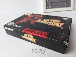 SNES Super Nintendo Metal Warriors SNES COMPLETE IN BOX CIB? NICE! 