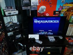 SNES Super Nintendo Ninja Warriors CIB