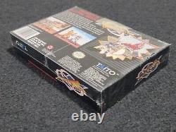 SNES Super Nintendo SONIC BLAST MAN New Factory Sealed Game RARE Taito Blastman