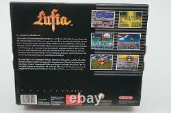 SNES Super Nintendo Spiel Lufia mit OVP und Spieleberater NOE Big Box