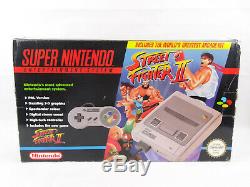 SNES Super Nintendo Street Fighter 2 Boxed Console