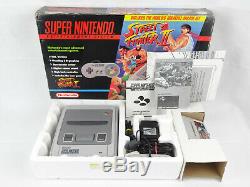 SNES Super Nintendo Street Fighter 2 Boxed Console