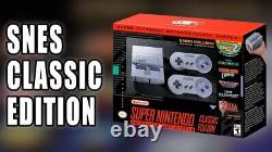 SNES Super Nintendo classic edition mini game console Entertainment System
