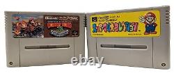 SNES console + 8 Amazing Games! Cleaned, HDMI Japanese Super Nintendo