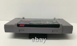 SOS SNES Super Nintendo Entertainment System game cartridge