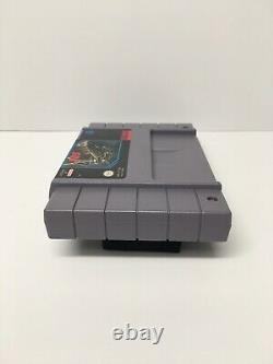 SOS SNES Super Nintendo Entertainment System game cartridge