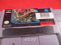 SOS (Super Nintendo SNES) game WORKS! S. O. S