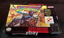 SUNSET RIDERS COMPLETE 1993 Super Nintendo SNES CIB FAST FREE SHIPPING