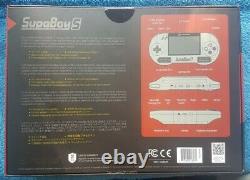 SUPABOY S Handheld SNES! Portable Super Nintendo PAL / NTSC Switch VGC