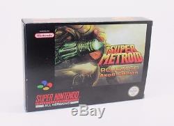 SUPER METROID REDESIGNAxeil Edition SUPER NINTENDO SNES PAL NTSC