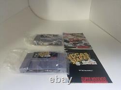 SUPER NINTENDO SNES CONSOLE COMPLETE TESTED WORKS GREAT With2 GAMES #2D