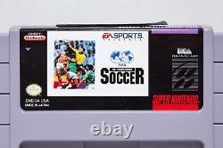 SUPER NINTENDO SNES FIFA International Soccer Video Game+Paperwork TESTED Works