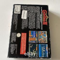 SUPER NINTENDO SNES GAME SUPER CASTLEVANIA IV Boxed + Manual TESTED