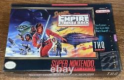 SUPER NINTENDO SNES STAR WARS The Empire Strikes Back GAME Sealed MAJESCO