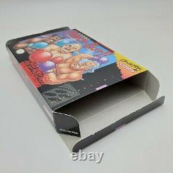 SUPER PUNCH-OUT Super Nintendo SNES Game Complete In Box CIB w Original Receipt