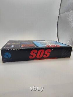 S. O. S. Snes Super Nintendo Very Clean And Complete In Box