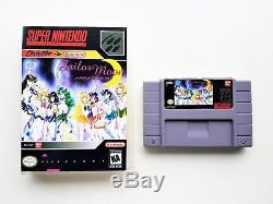 Sailor Moon Another Story with Case Super Nintendo English SNES (US Seller)
