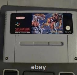 Saturday Night Slammaster Snes Super Nintendo Rare With Manual No Box