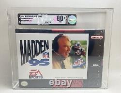 Sealed Graded Madden 95 Super Nintendo SNES VGA 80+